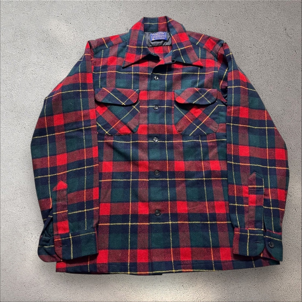 Pendleton shirt men’s small plaid long sleeve